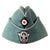 Original German WWII Schutzpolizei Protection Police Officer's M38 Overseas Cap in 56cm - Schiffchen Original Items
