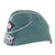 Original German WWII Schutzpolizei Protection Police Officer's M38 Overseas Cap in 56cm - Schiffchen Original Items