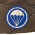 Original U.S. WWII Parachute Infantry Officer’s Garrison Cap with Officer’s Piping & Early Paratrooper Infantry Patch - Size 7