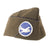 Original U.S. WWII Airborne Officer’s Garrison Cap with Officer’s Piping & Glider Infantry Patch Original Items