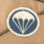 Original U.S. WWII Parachute Infantry Lieutenant Officer’s Garrison Cap with Officer’s Piping & Paratrooper Infantry Patch - Size 7 3/8 Original Items