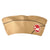 Original U.S. WWII Glider Field Artillery Officer’s Garrison Cap with Officer’s Piping & Glider Artillery Patch - Size 7 ¼