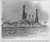Original U.S. Pre-WWI to WWI Navy Ship Flat Cap Tally Lot with Research - Five Total