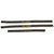 Original U.S. WWII Navy Ship Flat Cap Tally Lot with Two Sunken Ship Examples & Research - Nine Total