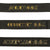 Original U.S. WWII Navy Ship Cap Tallies of Ships Related to Pearl Harbor - USS California, USS Helena, and USS Tennessee - Lot of Three Original Items