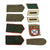 DRAFT Original German WWII Soviet Liberation Army Volunteers “ROA” POA Cossack Insignia Lot - Two Shoulder Board Pairs and Collar Insignia Pairs - 11 Items Total (Copy) Original Items