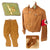 Original German WWII SA Thuringia Group SA-Sturmführer Officer Brown Shirt Tunic with Breeches and Armband Original Items