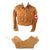 Original German WWII SA Lower Saxony Group SA-Truppführer NCO Brown Shirt Tunic with Corduroy Breeches and Armband Original Items