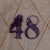 Original German WWII Unissued SA Brown Wool Breeches Marked 48 - Sturmabteilung Original Items