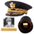 Original U.S. WWII Major General William H.H. Morris General Officer’s Dress Visor Cap with Calling Card - Commander of 10th Armored Division Original Items