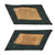 Original German WWII Heer Panzer Leutnant Officer Collar Tabs and Shoulder Boards Rank Insignia Set