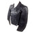 Original German WWII Luftwaffe Pilot / Panzer Tanker Style Private Purchase Double Breasted Brown Leather Jacket Original Items