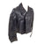 Original German WWII Luftwaffe Pilot / Panzer Tanker Style Private Purchase Double Breasted Brown Leather Jacket Original Items