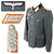 Original German WWII Heer Army Military Police Major der Feldgendarmerie Officer M36 Uniform Tunic Original Items