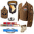 Original U.S. WWII 101st Airborne Division Paratrooper First Sergeant Uniform Ike Jacket with Bronze Star Ribbon Bar Original Items
