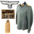 Original German WWII Named Heer Signals Officer Major’s M36 Field Tunic with Bullion Breast Eagle & Signalposten Marking Original Items