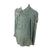 Original German WWII Luftwaffe Gefreiter HBT Reed Green M43 Service Tunic Dated 1944 - Removed Branch Insignia Original Items