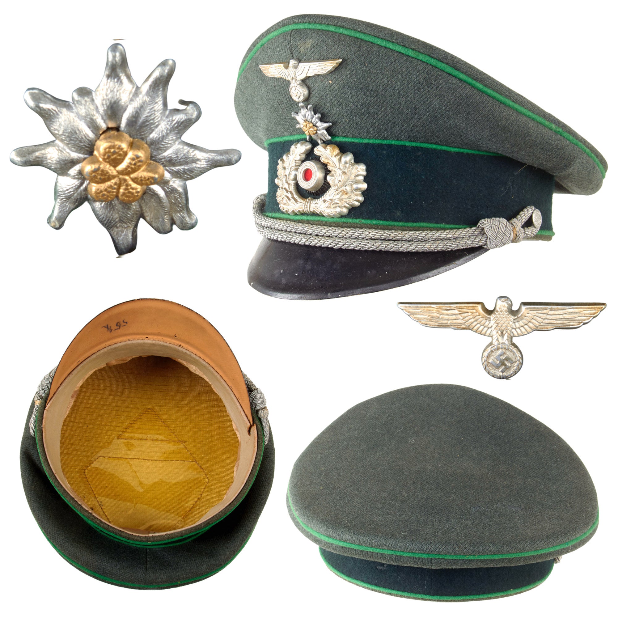 Original German WWII Heer Army Gebirgsjäger Mountain Trooper