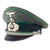 Original German WWII Heer Army Gebirgsjäger Mountain Trooper Officer Schirmmütze Visor Cap with Edelweiß Badge Original Items