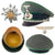 Original German WWII Heer Army Gebirgsjäger Mountain Trooper Officer Schirmmütze Visor Cap with Edelweiß Badge Original Items