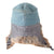 Original German WWII 1944 Dated Field Police Rabbit Fur Pelzmütze Winter Hat with RBNr. Marking - Size 58cm Original Items