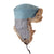 Original German WWII 1944 Dated Field Police Rabbit Fur Pelzmütze Winter Hat with RBNr. Marking - Size 58cm Original Items