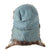 Original German WWII Eastern Front Heer Army Rabbit Fur Pelzmütze Winter Hat Original Items