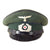 Original German WWII Heer Army Named Medical EM/NCO Schirmmütze Visor Crush Cap - Size 58cm Original Items