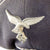 Original German WWII Luftwaffe Officer Schirmmütze Visor Crush Cap with Early "Droop-Tail" Eagle - Size 56 Original Items