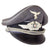 Original German WWII Luftwaffe Officer Schirmmütze Visor Crush Cap with Early "Droop-Tail" Eagle - Size 56 Original Items