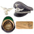 Original German WWII Luftwaffe Officer Schirmmütze Visor Crush Cap with Early "Droop-Tail" Eagle - Size 56 Original Items