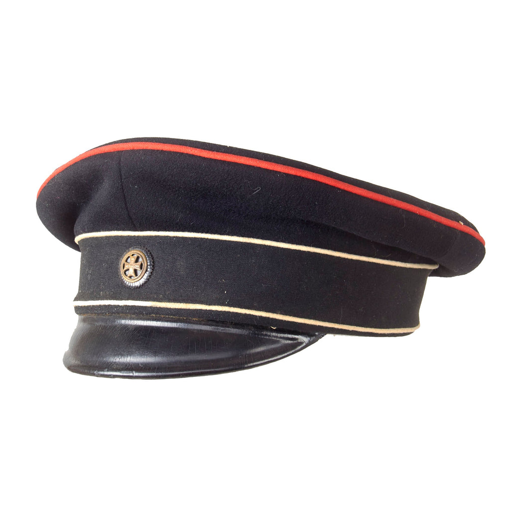 Original Imperial German Prussian WWI Landwehr Reserve Troops M1910 Visor Cap by Pelzwaren, Hüte, & Mützen of Cassel Original Items