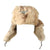 Original German WWII Eastern Front Heer Army Rabbit Fur Pelzmütze Winter Hat with Partly Detached Lining - Size 56 Original Items