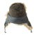 Original German WWII Eastern Front Heer Army Rabbit Fur Pelzmütze Winter Hat with Partly Detached Lining - Size 56 Original Items