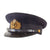 Original WWII Imperial Japanese Navy IJN Officer Visor Cap with Directly Embroidered Kanji Markings