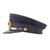 Original WWII Imperial Japanese Navy IJN Officer Visor Cap with Directly Embroidered Kanji Markings