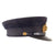Original WWII Imperial Japanese Navy IJN Officer Visor Cap with Directly Embroidered Kanji Markings