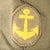 Original Japanese WWII IJN Navy Officer Cotton Forage Cap Dated 1944 - SNLF Original Items