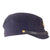 Original Japanese WWII Naval Officer’s Black Wool Forage Cap with Oilcloth Sweatband & Embroidered Officer’s Star Original Items