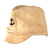 Original WWII Japanese Navy Rare White Cotton Officer’s Forage Cap Dated 1943 with Old Translation Tag Original Items