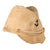 Original WWII Japanese Navy Rare White Cotton Officer’s Forage Cap Dated 1943 with Old Translation Tag Original Items