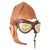 Original Imperial Japanese WWII Army Air Service Summer Flight Helmet & Velvet-Lined Goggles in Original Case Original Items