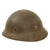 Original Japanese WWII Late War Last Ditch Type 92 Army Combat Helmet with Liner and Chinstrap - Tetsubo Original Items