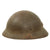 Original Japanese WWII Late War Last Ditch Type 92 Army Combat Helmet with Liner and Chinstrap - Tetsubo Original Items