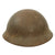 Original Japanese WWII Late War Last Ditch Type 92 Army Combat Helmet with Liner and Chinstrap - Tetsubo Original Items