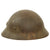 Original Japanese WWII Late War Last Ditch Type 92 Army Combat Helmet with Liner and Chinstrap - Tetsubo Original Items