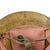 Original Japanese WWII Type 90 Army Helmet with Reproduction Star, Liner, and Chinstraps - Repainted - Tetsubo Original Items