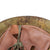 Original Japanese WWII Type 90 Army Helmet with Reproduction Star, Liner, and Chinstraps - Repainted - Tetsubo Original Items
