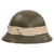 Original Imperial Japanese Army WWII Type 90 Last Ditch Helmet with Factory Badge & Recognition Stripe - Liner & Chinstrap