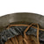 Original Imperial Japanese Army WWII Type 90 Last Ditch Helmet with Factory Badge & Recognition Stripe - Liner & Chinstrap